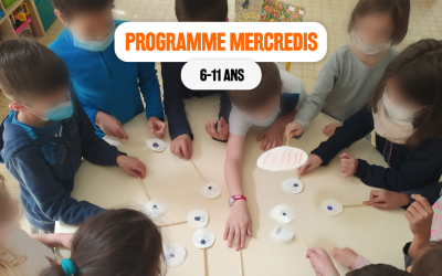 PROGRAMME MERCREDIS 6-11 ANS – du 9/11 au 14/12/2022